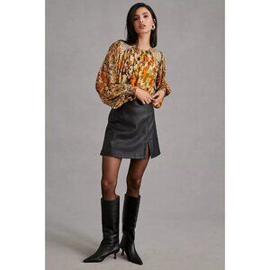 Blnk London Sequined Embellished Autumn Floral Blouse Womens M